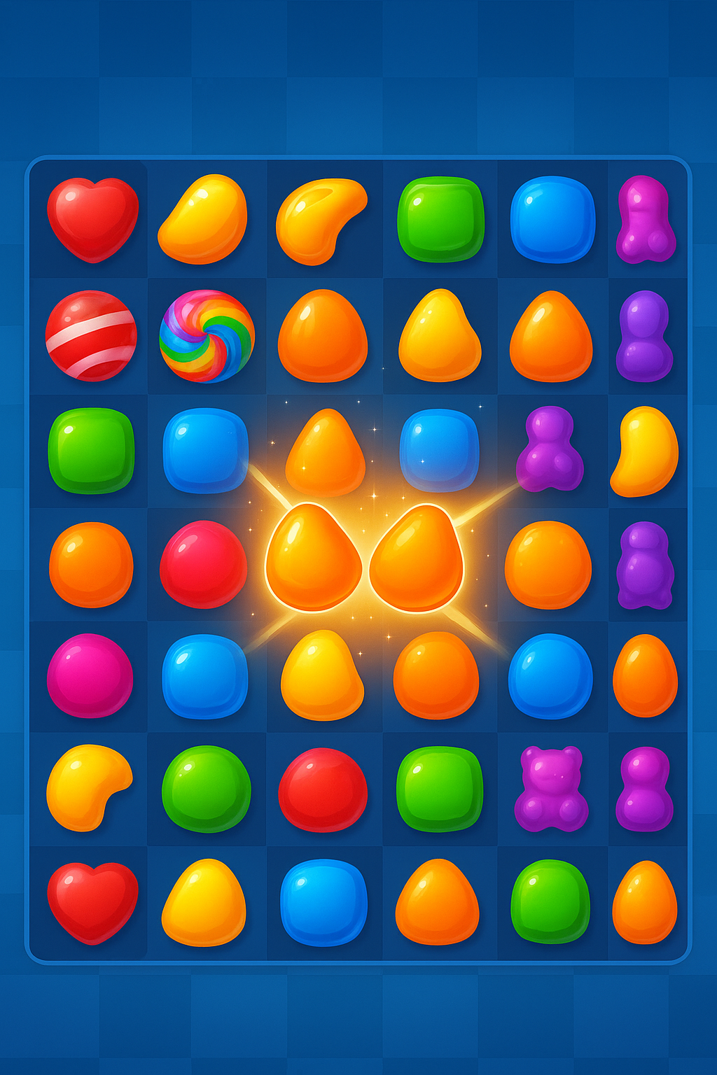 Sugar Rush Puzzle Game
