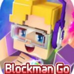 Blockman Go Mod APK gameplay arcade mini-games