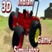 Indian Desi Simulator 3D Game APK poster: Realistic Indian city driving adventure.