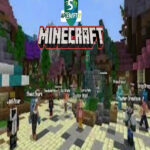 Minecraft APK 1.21.132.1 download page featuring vibrant trial chambers, new mobs, and blocky worlds for Android.