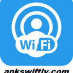 Who Steals My WiFi APK 1.71 app interface displaying connected devices list with names, IPs, and block options on Android device.