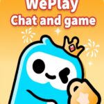 WePlay Game & Chat APK key visual of Mic Grab karaoke and Who's the Spy multiplayer action